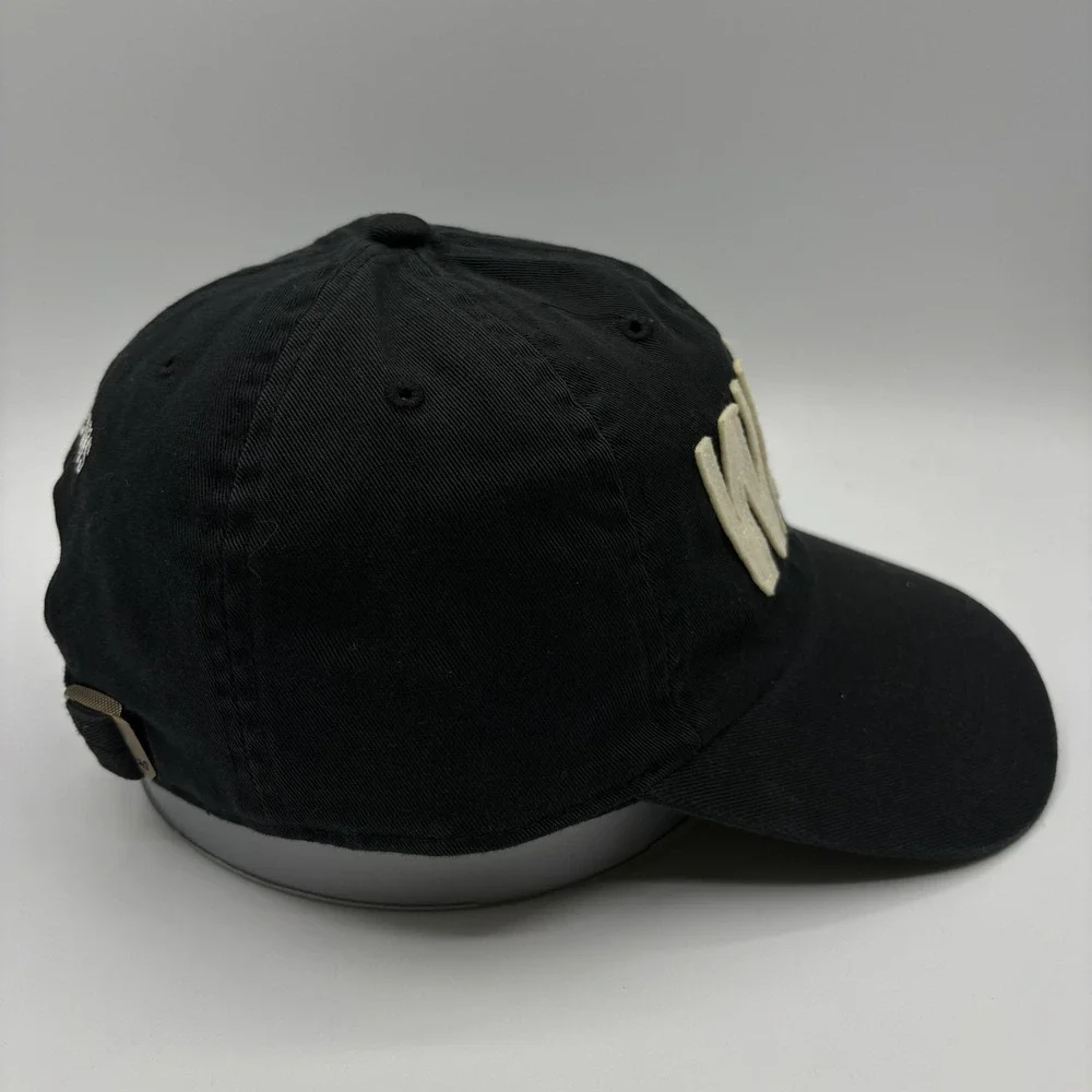 Wake Forest Demon Deacons 47 Brand Hat Strap Back Cap One Size Black NCAA NEW